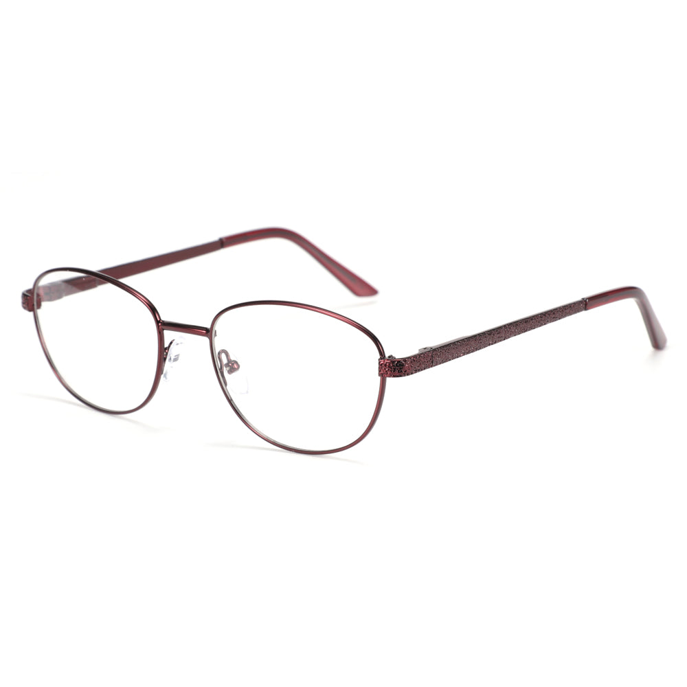 Women Access Eyeglasses: Hanna - Brown - SpecSMART Eye Clinic (Diagonal View)