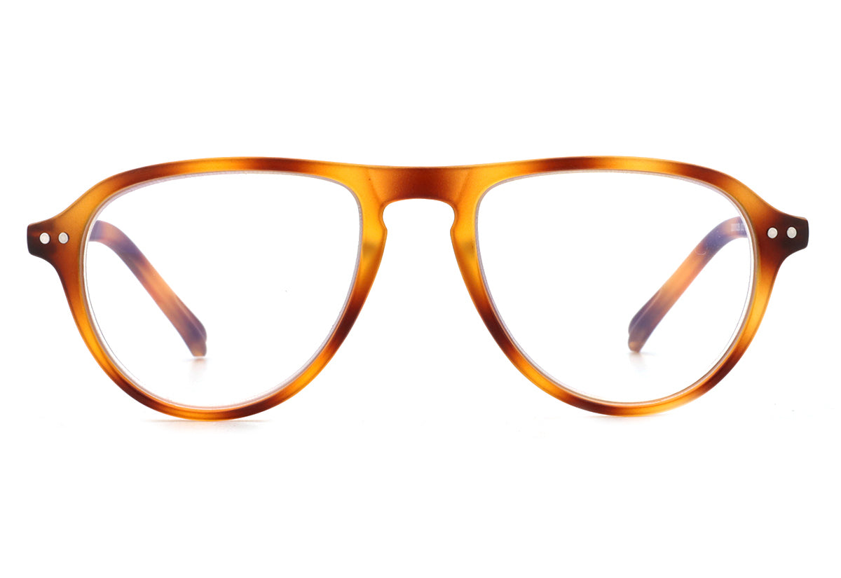 Men Access Eyeglasses: Jamie Yellow/Demi - SpecSMART Eye Clinic (Front View)