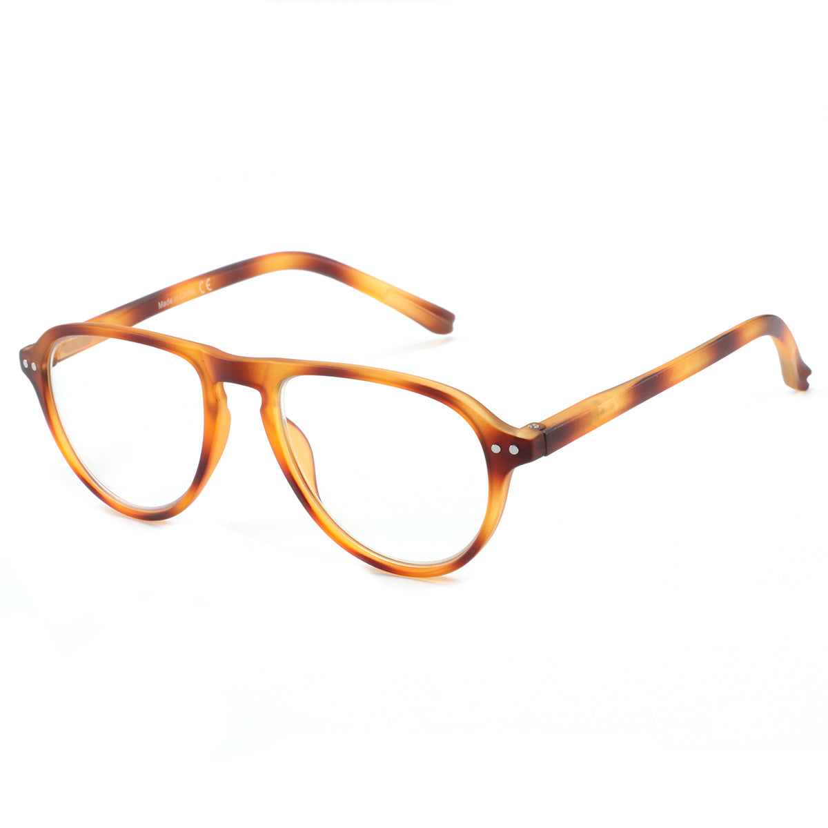 Man Access Jamie Yellow/Demi SpecSMART Eye Clinic Diagonal View