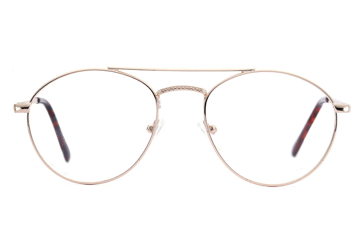 Men Access Eyeglasses: Seb Gold - SpecSMART Eye Clinic (Front View)