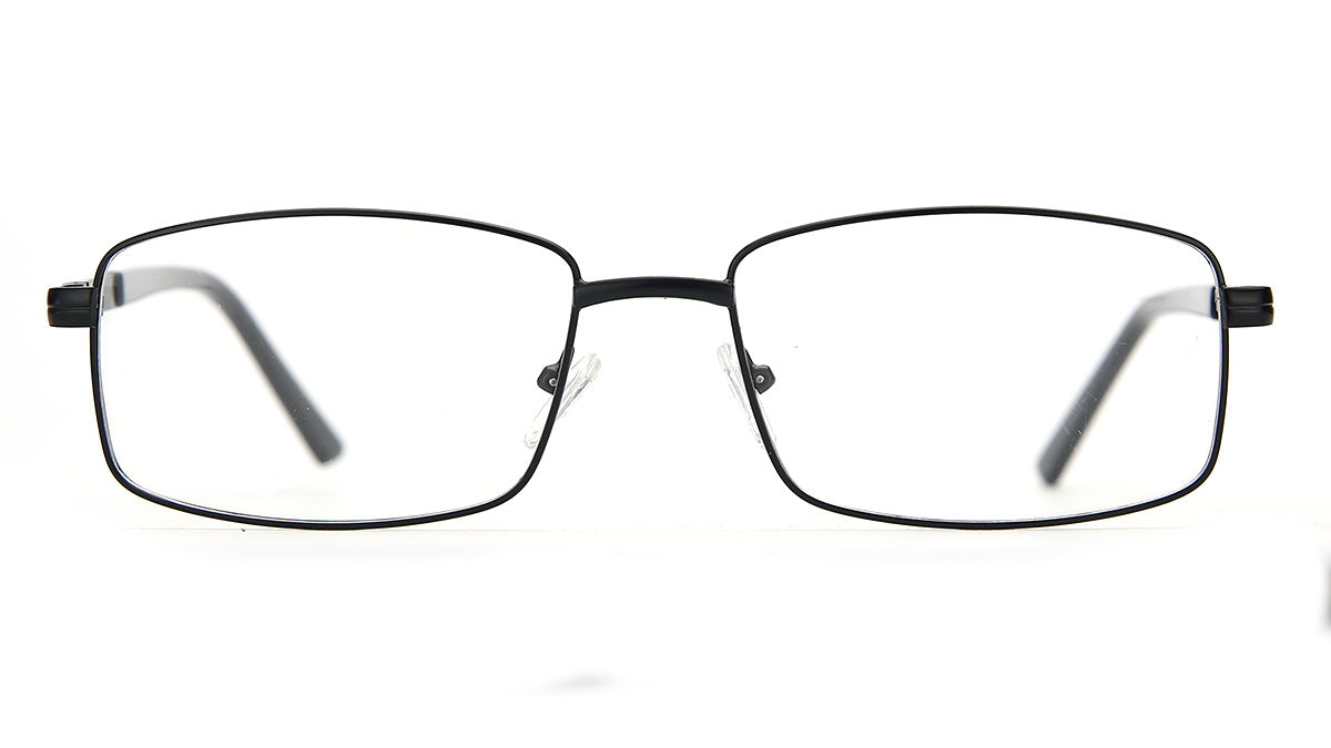 Men Access Eyeglasses: Duke Black - SpecSMART Eye Clinic (Front View)