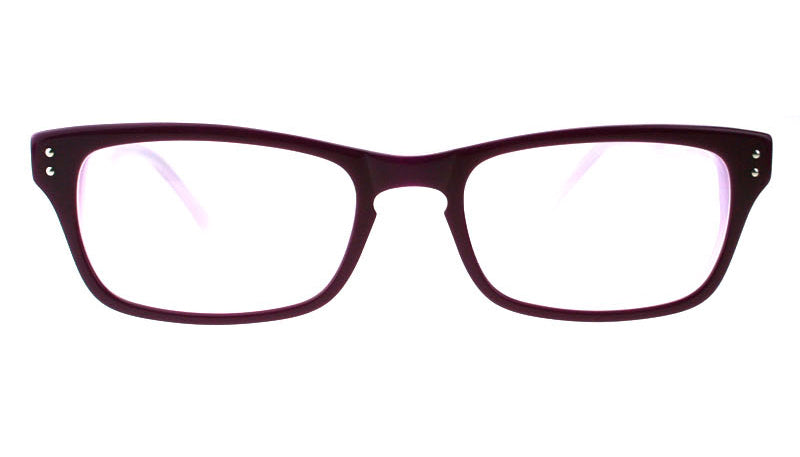 Women Insignia Eyeglasses: Addison -Black & Purple - SpecSMART Eye Clinic (Front View)