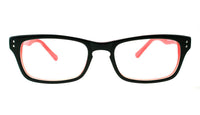 Thumbnail for Women Insignia Eyeglasses: Addison -Black & Red - SpecSMART Eye Clinic (Front View)