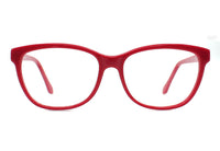 Thumbnail for Women Insignia Eyeglasses: Sylvia - Red - SpecSMART Eye Clinic (Front View)