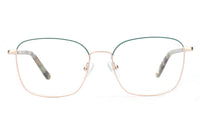 Thumbnail for Women Insignia Eyeglasses: Annabel - Green - SpecSMART Eye Clinic (Front View)