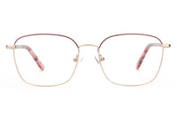 Thumbnail for Women Insignia Eyeglasses: Annabel - Red - SpecSMART Eye Clinic (Front View)