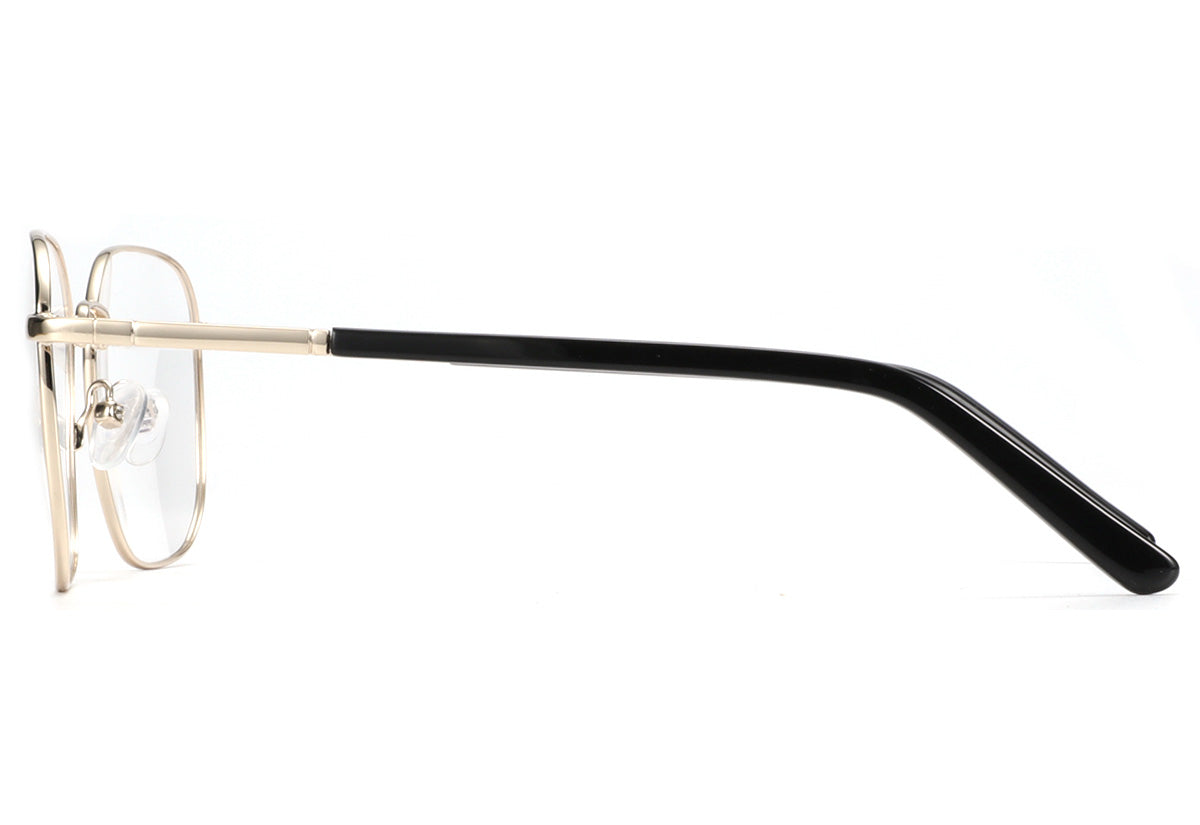 Women Insignia Eyeglasses: Naomi -Silver - SpecSMART Eye Clinic (Side View)