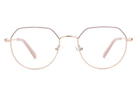 Thumbnail for Women Insignia Eyeglasses: Ida -Pink - SpecSMART Eye Clinic (Front View)