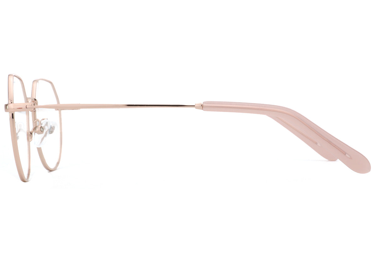 Women Insignia Eyeglasses: Ida -Pink - SpecSMART Eye Clinic (Side View)