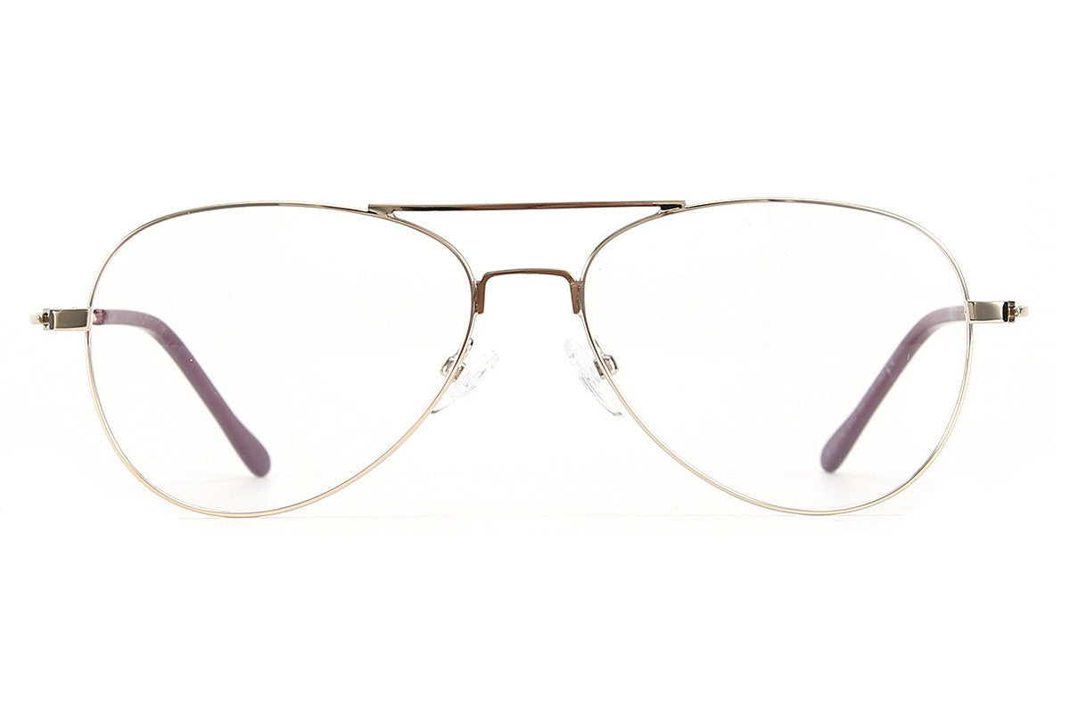 Women Insignia Eyeglasses: Nora - Gold - SpecSMART Eye Clinic (Front View)