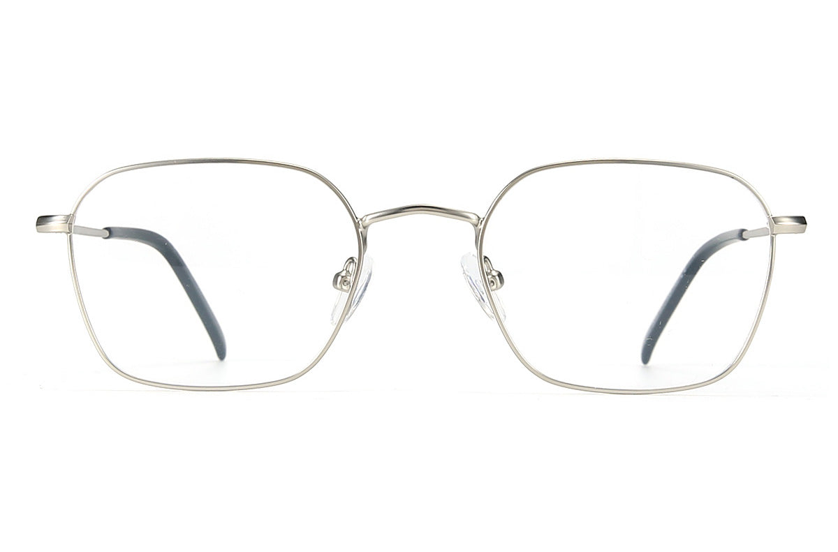 Women Access Eyeglasses: Lakely Silver - SpecSMART Eye Clinic (Front View)