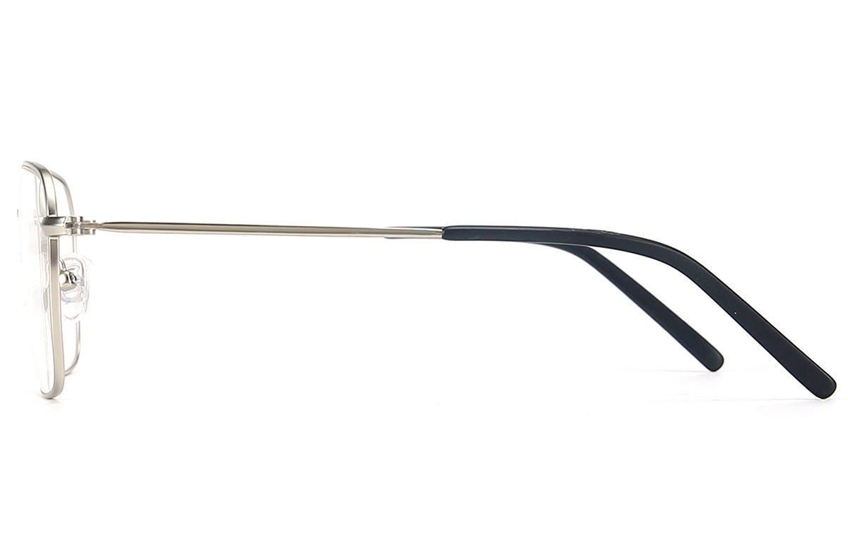 Women Access Eyeglasses: Lakely Silver - SpecSMART Eye Clinic (Side View)