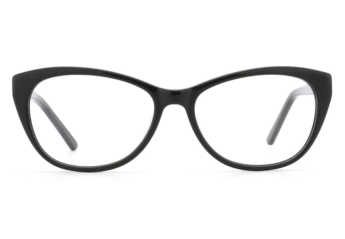 Women Insignia Eyeglasses: Faith -Black - SpecSMART Eye Clinic (Front View)