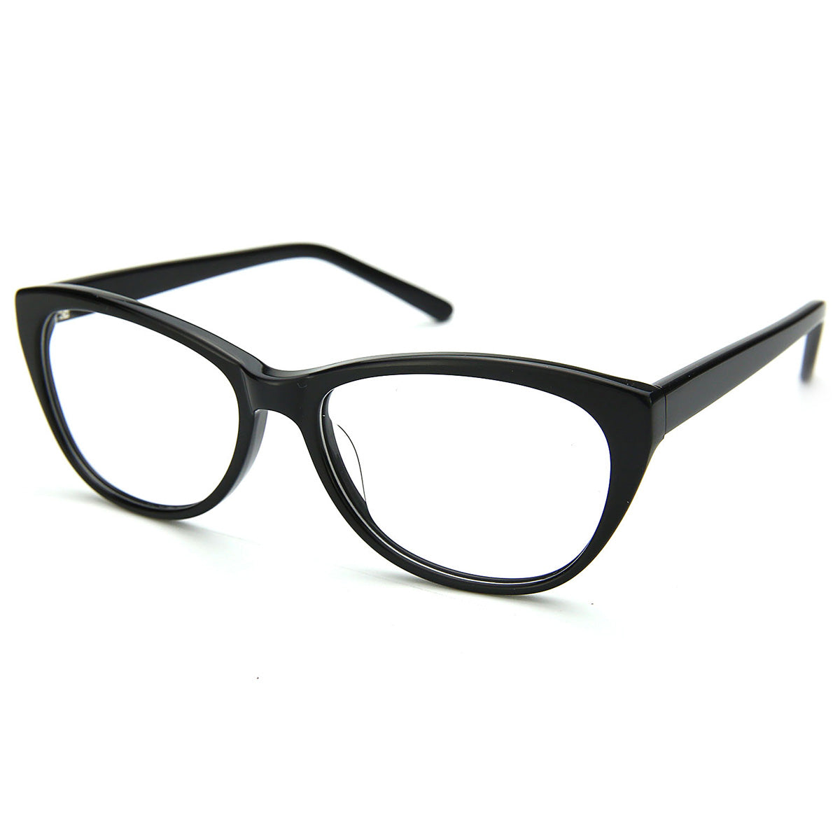 Women Insignia Eyeglasses: Faith -Black - SpecSMART Eye Clinic (Diagonal View)