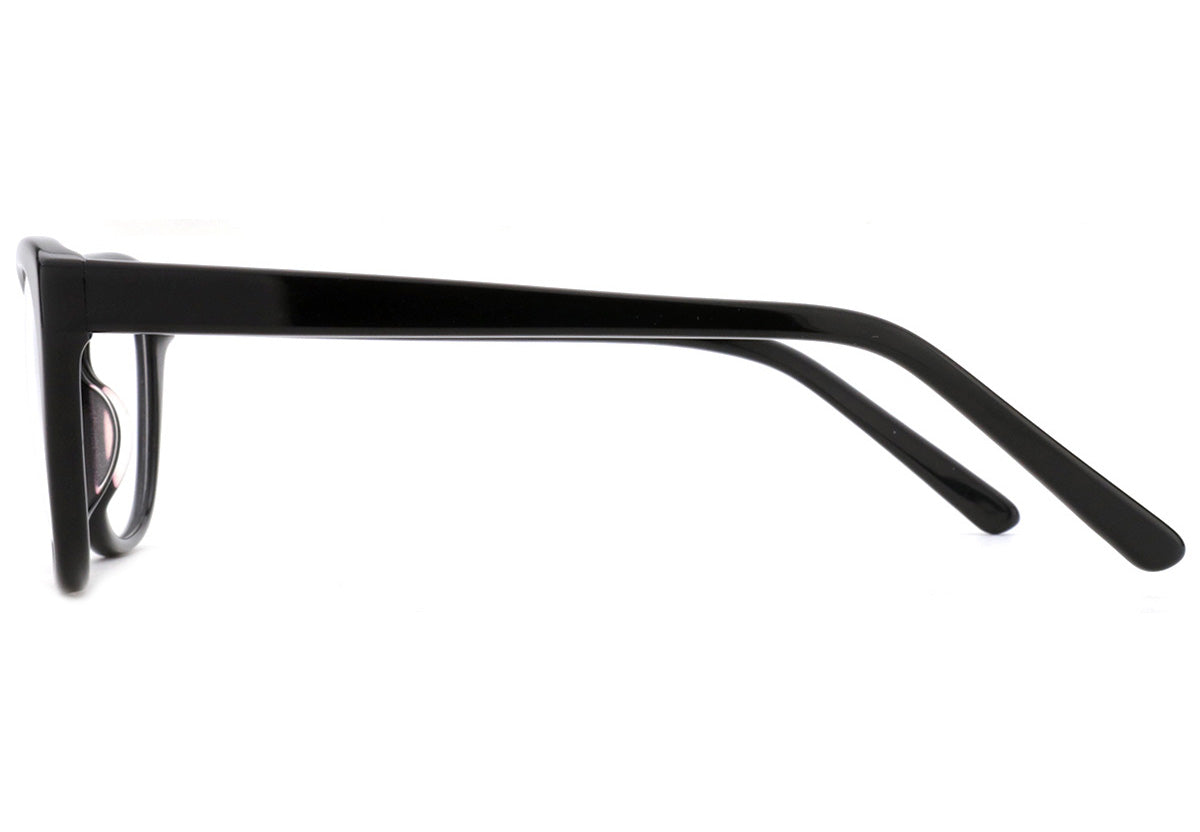 Women Insignia Eyeglasses: Faith -Black - SpecSMART Eye Clinic (Side View)