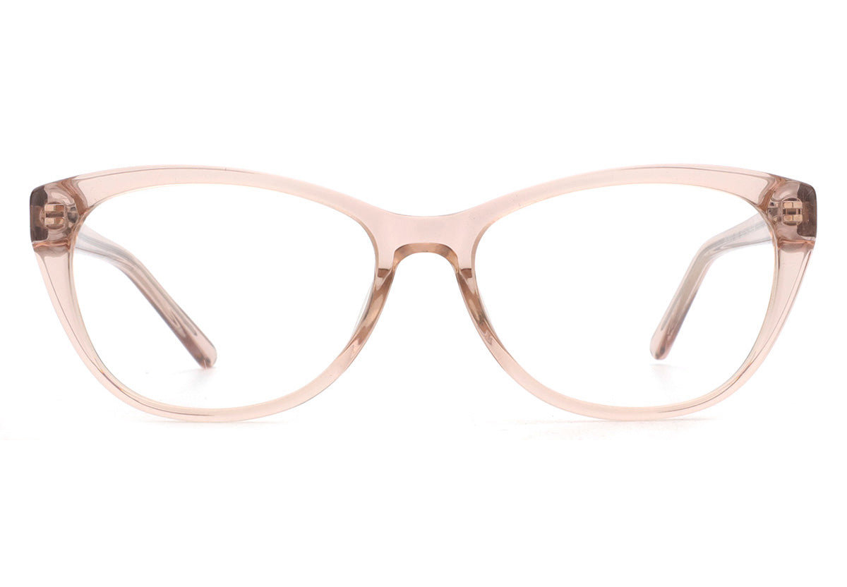 Women Insignia Eyeglasses: Faith - Crystal - SpecSMART Eye Clinic (Front View)