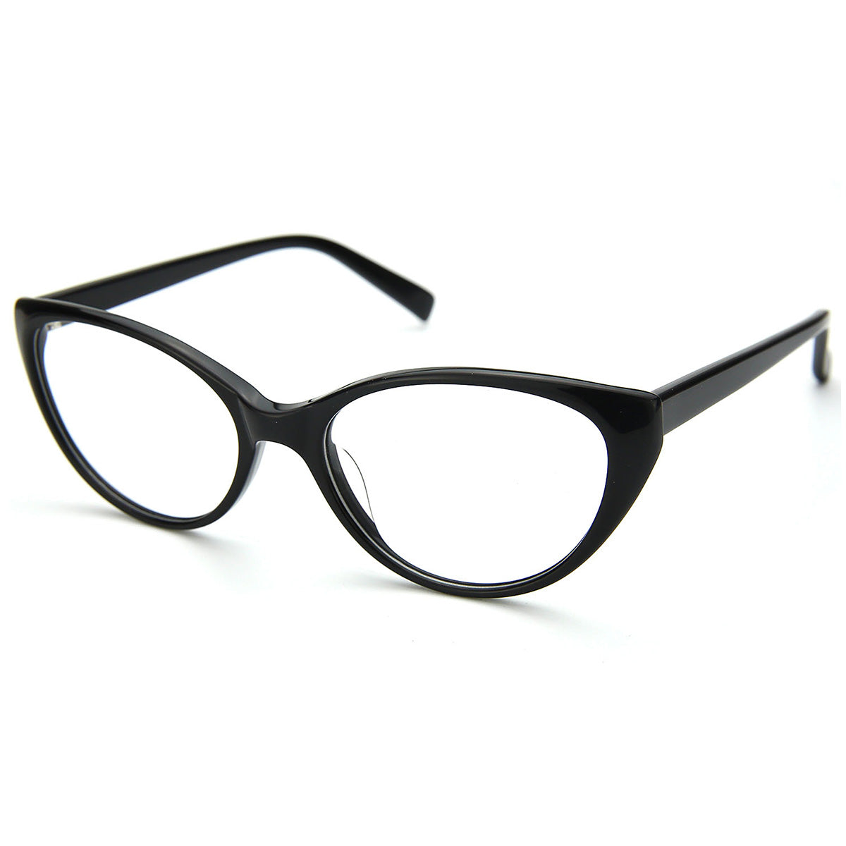 Women Insignia Eyeglasses: Casey -Black - SpecSMART Eye Clinic (Diagonal View)