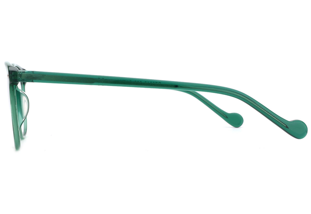 Women Calypso Eyeglasses: Sara-Green - SpecSMART Eye Clinic (Side View)