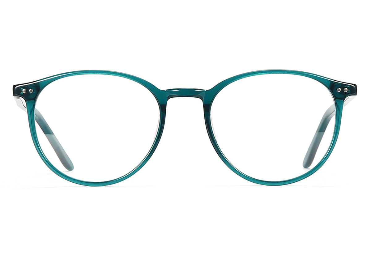 Women Calypso Eyeglasses: Khloe -Green - SpecSMART Eye Clinic (Front View)