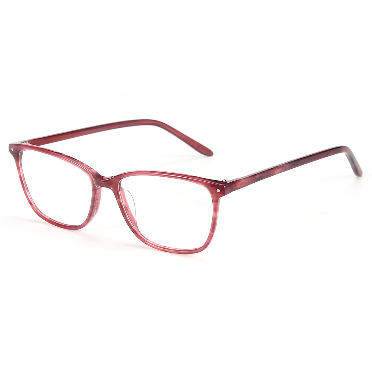 Women Access Eyeglasses: Julia Red - SpecSMART Eye Clinic (Diagonal View)