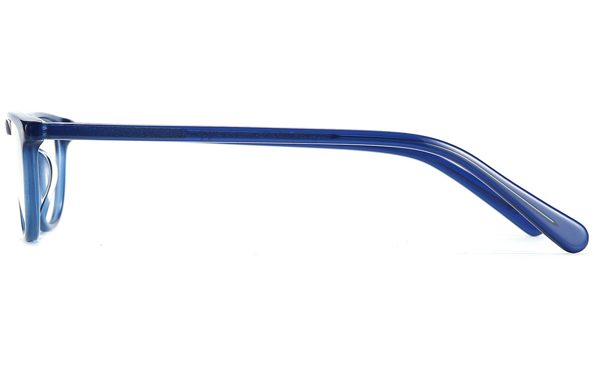 Women Calypso Eyeglasses: Abrielle -Blue - SpecSMART Eye Clinic (Side View)