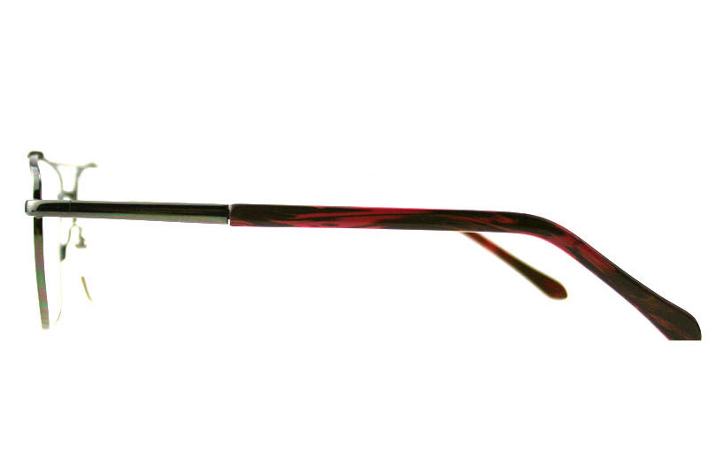 Men Calypso Eyeglasses: Rufus - Gun - SpecSMART Eye Clinic (Side View