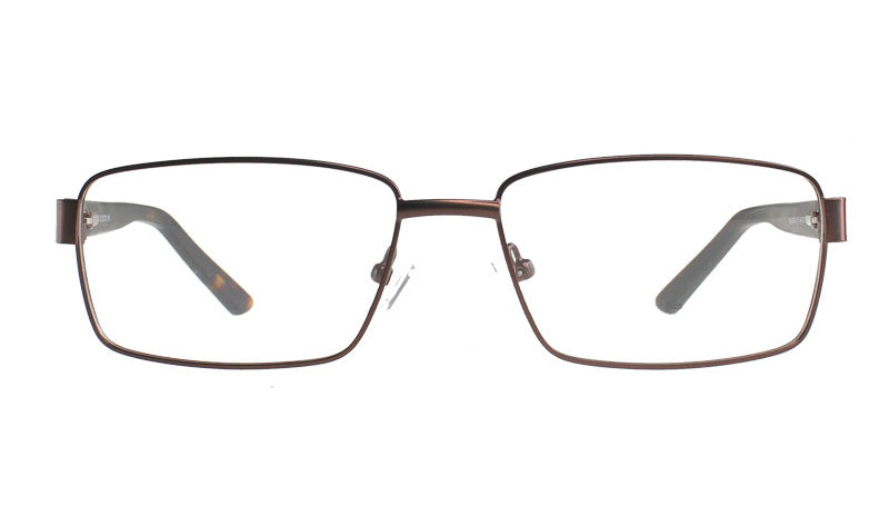 Men Insignia Eyeglasses: Tito - Brown & Tortoiseshell - SpecSMART Eye Clinic (Front View)