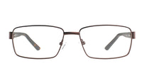 Thumbnail for Men Insignia Eyeglasses: Tito - Brown & Tortoiseshell - SpecSMART Eye Clinic (Front View)