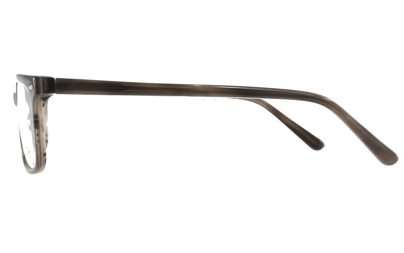 Men Insignia Eyeglasses: Rondo - Grey - SpecSMART Eye Clinic (Side View)