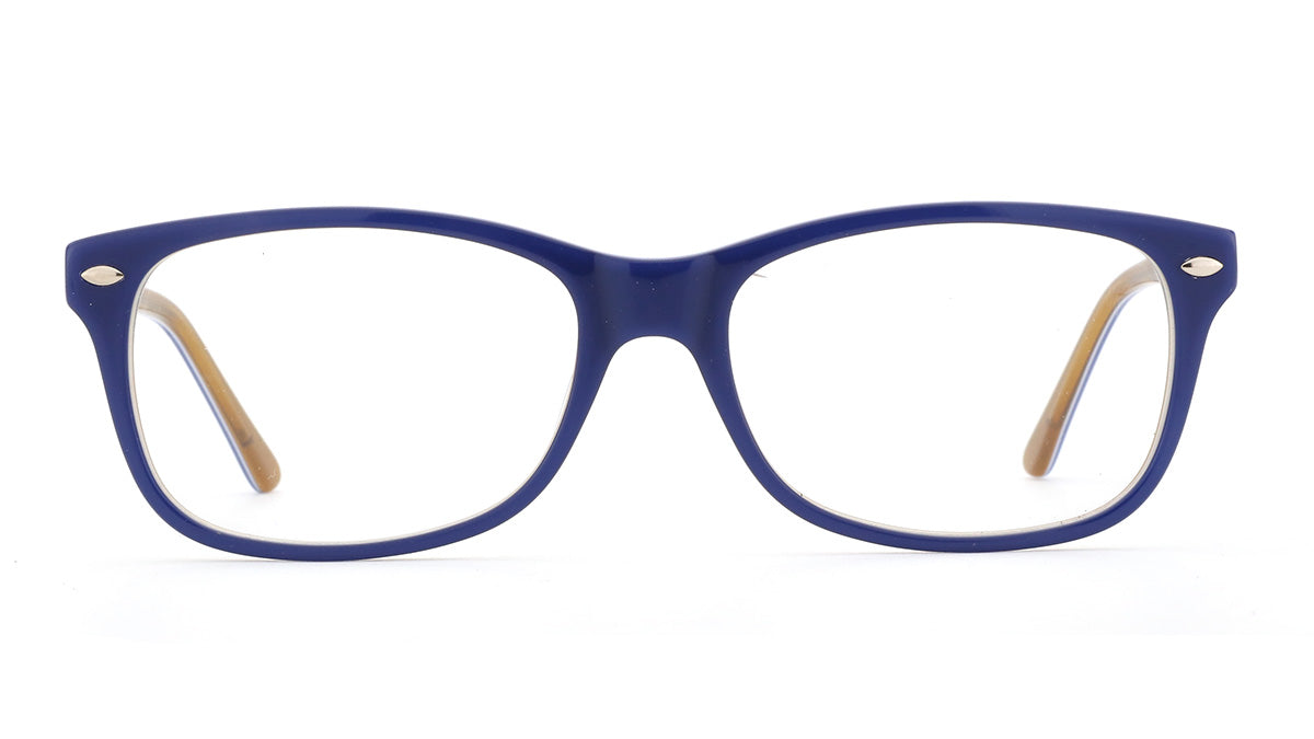 Men Access Eyeglasses: Webb Blue - SpecSMART Eye Clinic (Front View)