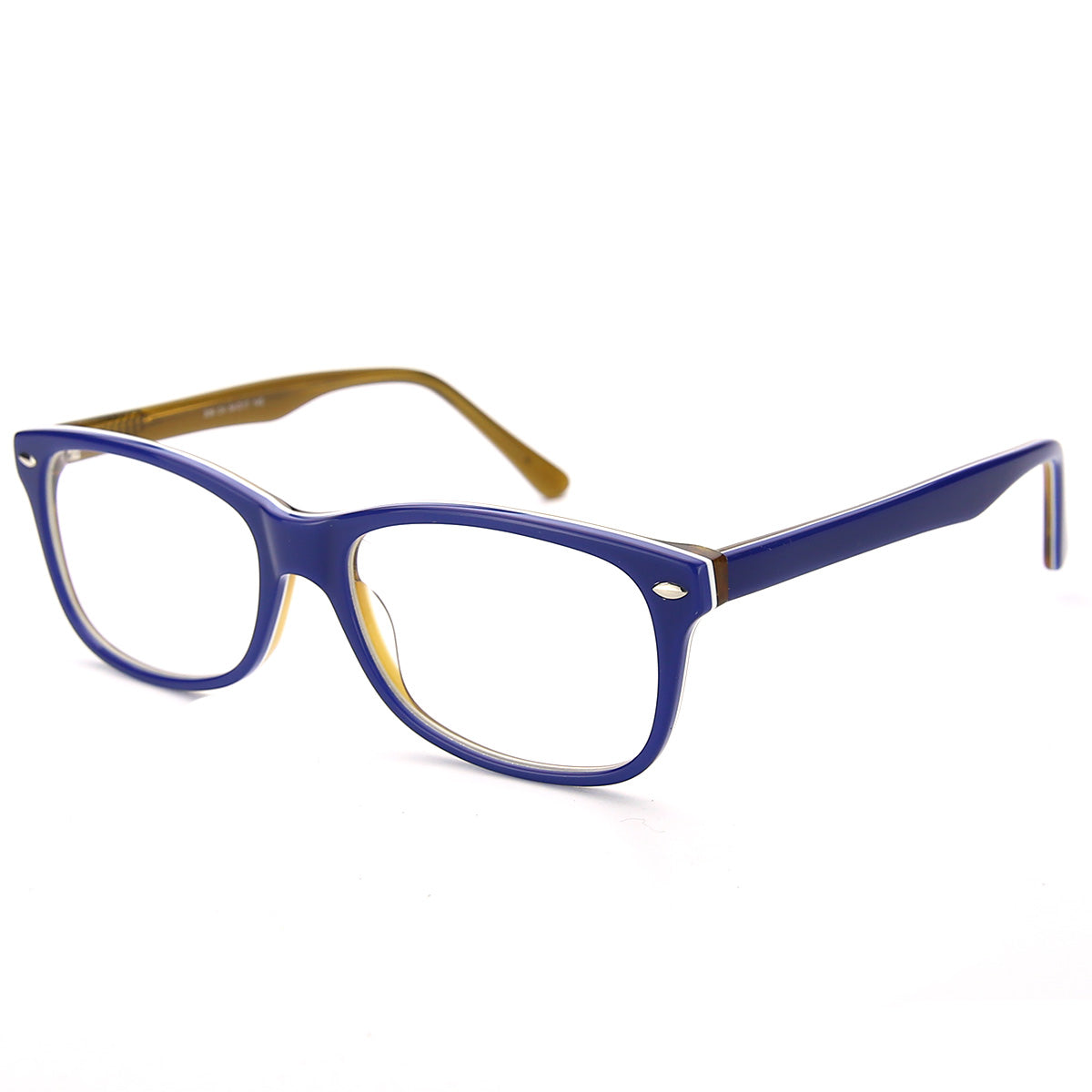 Men Access Eyeglasses: Webb Blue - SpecSMART Eye Clinic (Diagonal View)