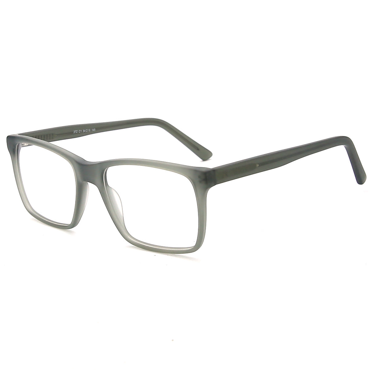 Men Insignia Eyeglasses: Stanley - Grey - SpecSMART Eye Clinic (Diagonal View)