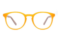 Thumbnail for Men Calypso Eyeglasses: Bruno - Yellow - SpecSMART Eye Clinic (Front View)