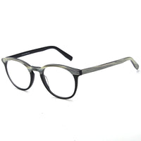 Thumbnail for Men Calypso Eyeglasses: Bruno - Grey - SpecSMART Eye Clinic (Diagonal View)