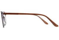 Thumbnail for Men Access Eyeglasses: Marc Brown/Grey - SpecSMART Eye Clinic (Side View)