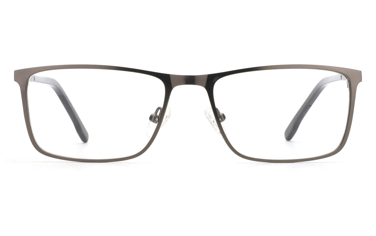 Men Calypso Eyeglasses: Weston - Matt Gunmetal - SpecSMART Eye Clinic (Front View)