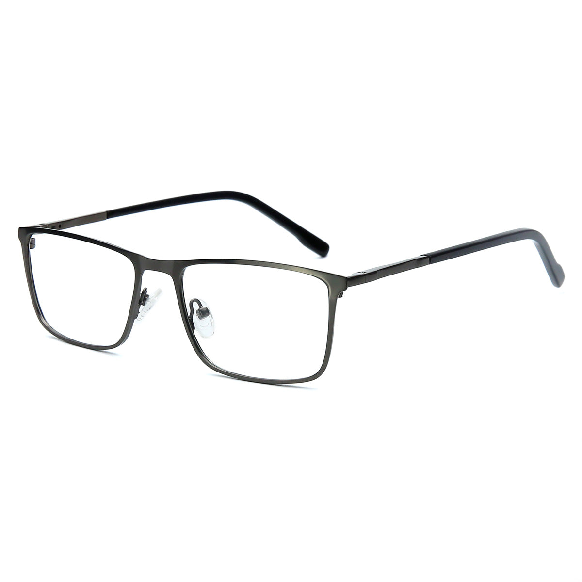 Men Calypso Eyeglasses: Weston - Matt Gunmetal - SpecSMART Eye Clinic (Diagonal View)