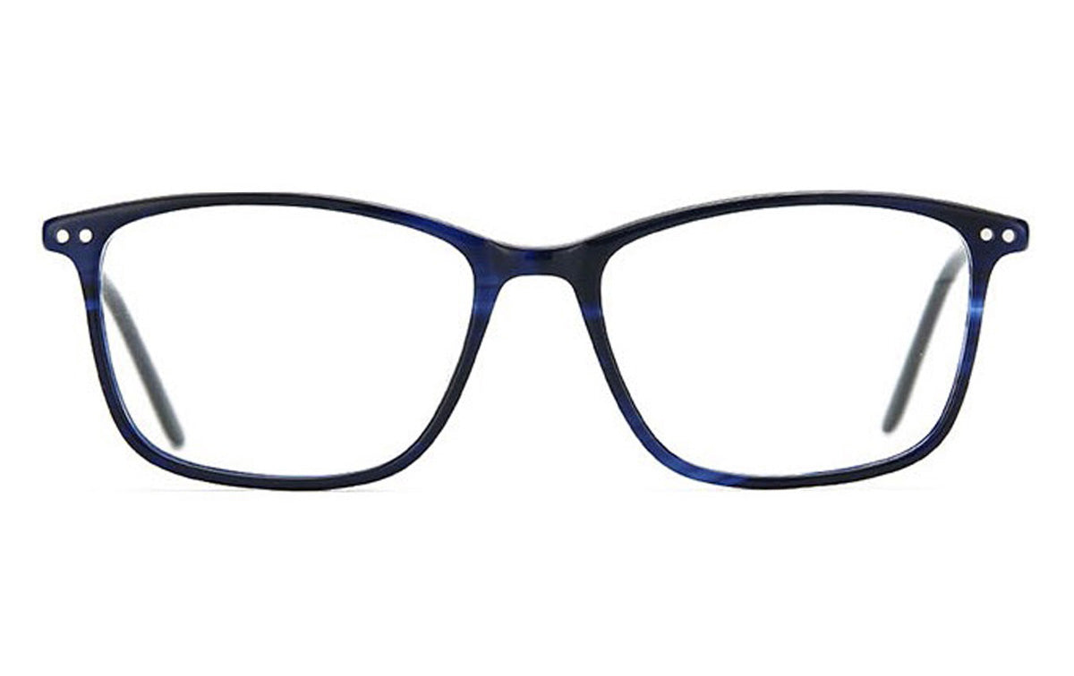 Men Calypso Eyeglasses: Hendrick - Blue - SpecSMART Eye Clinic (Front View)