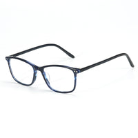 Thumbnail for Men Calypso Eyeglasses: Hendrick - Blue - SpecSMART Eye Clinic (Diagonal View)