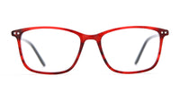 Thumbnail for Men Calypso Eyeglasses: Hendrick Red - SpecSMART Eye Clinic (Front View)