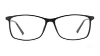 Thumbnail for Men Calypso Eyeglasses: James - Black - SpecSMART Eye Clinic (Front View)