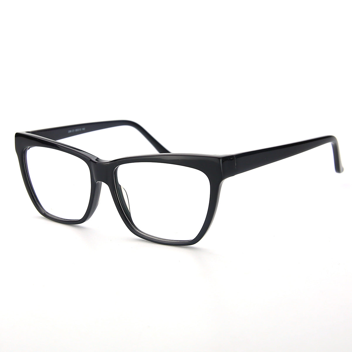 Women Insignia Eyeglasses: Cassidy - Black - SpecSMART Eye Clinic (Diagonal View)