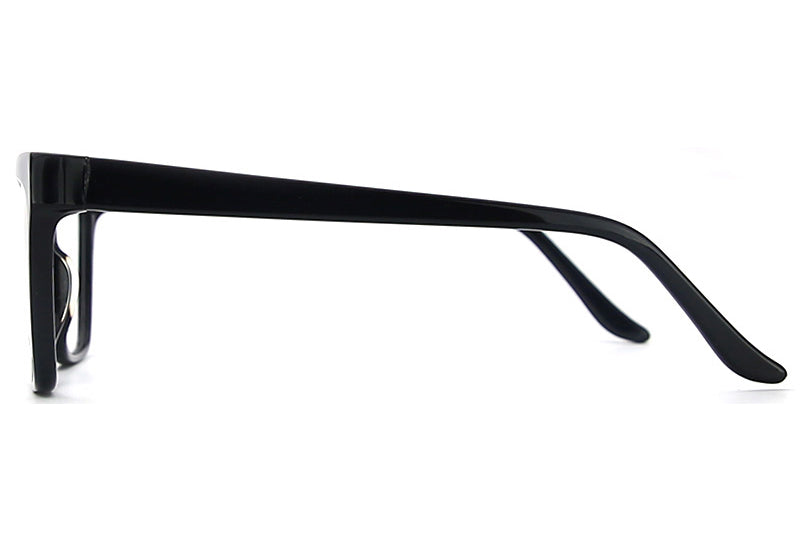 Women Insignia Eyeglasses: Cassidy - Black - SpecSMART Eye Clinic (Side View)