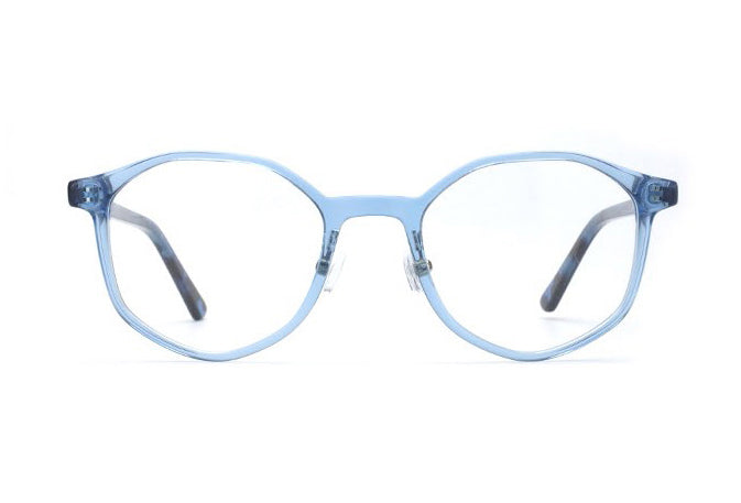 Women Insignia Eyeglasses: Avery-Blue - SpecSMART Eye Clinic (Front View)