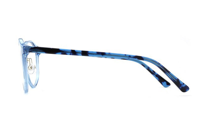 Women Insignia Eyeglasses: Avery-Blue - SpecSMART Eye Clinic (Side View)