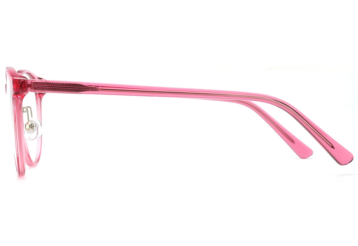 Women Insignia Eyeglasses: Kennedy-Pink - SpecSMART Eye Clinic (Side View)