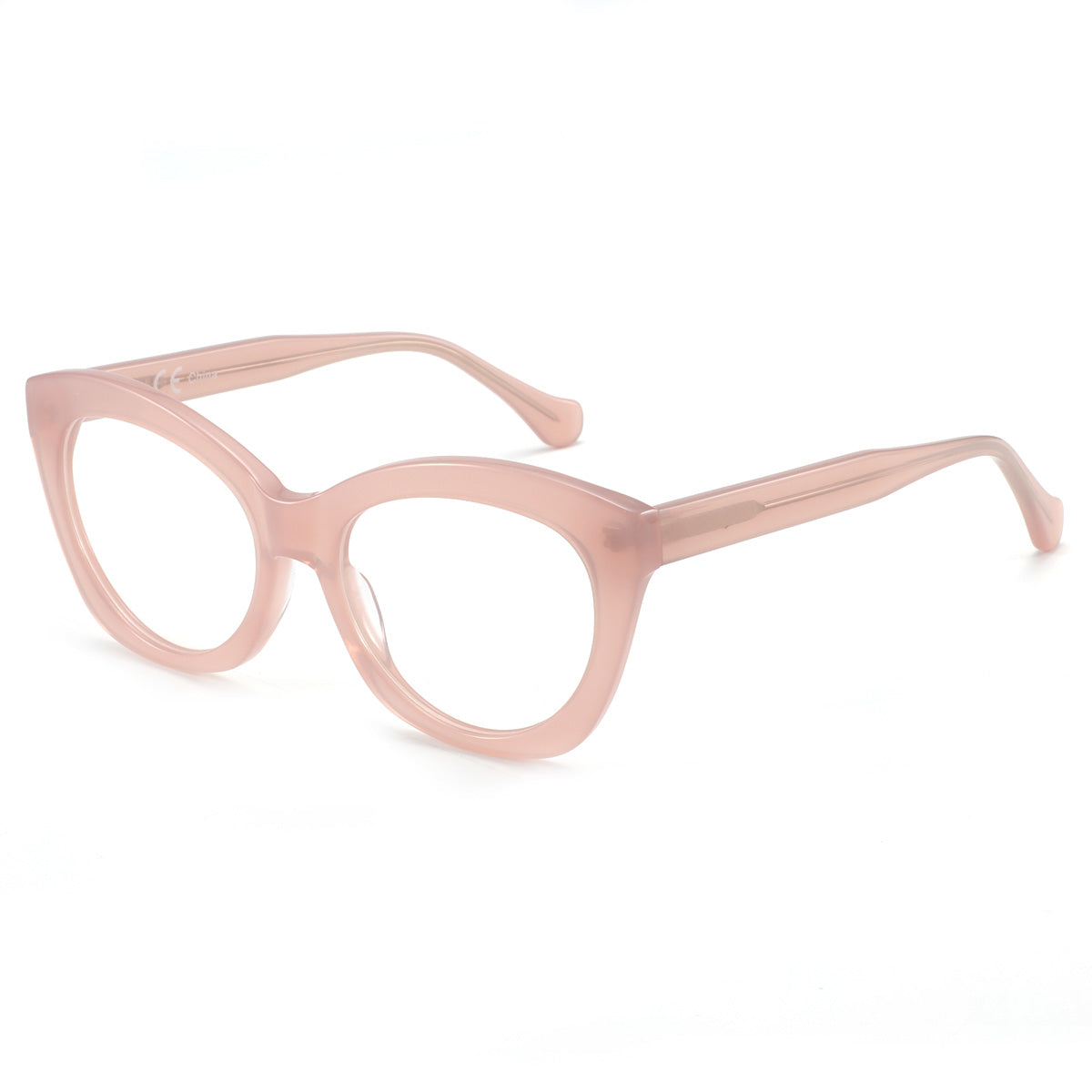 Women Insignia Eyeglasses: Emily -Pink - SpecSMART Eye Clinic (Diagonal View)