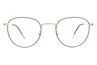 Thumbnail for Women Calypso Eyeglasses: Kathy- Gold - SpecSMART Eye Clinic (Front View)