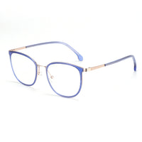 Thumbnail for Men Calypso Eyeglasses: Hazel -Blue - SpecSMART Eye Clinic (Diagonal View)