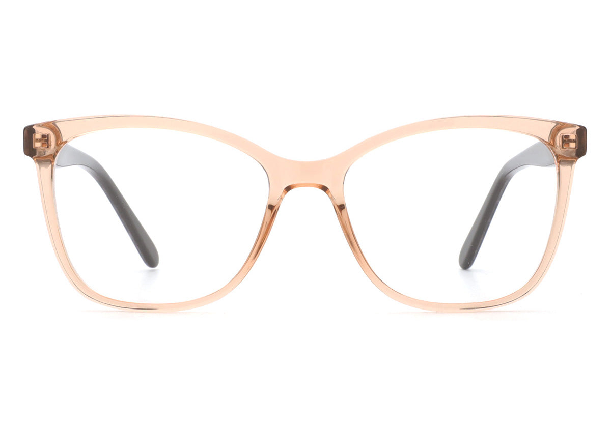 Women Calypso Eyeglasses: Zoe-Brown - SpecSMART Eye Clinic (Front View)